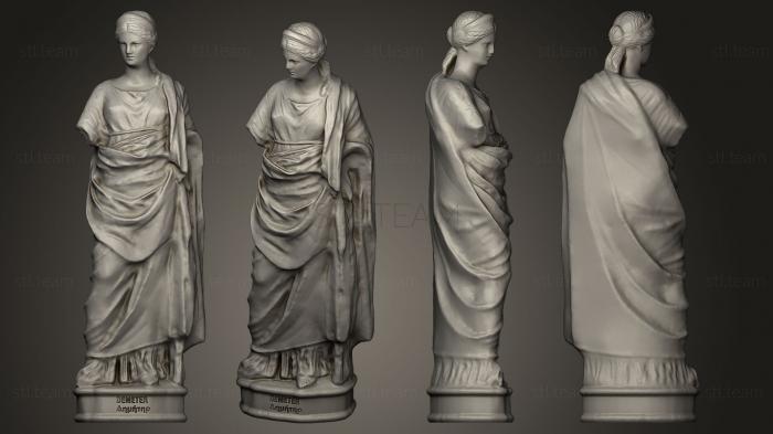 Статуи античные и исторические Статуя Деметры